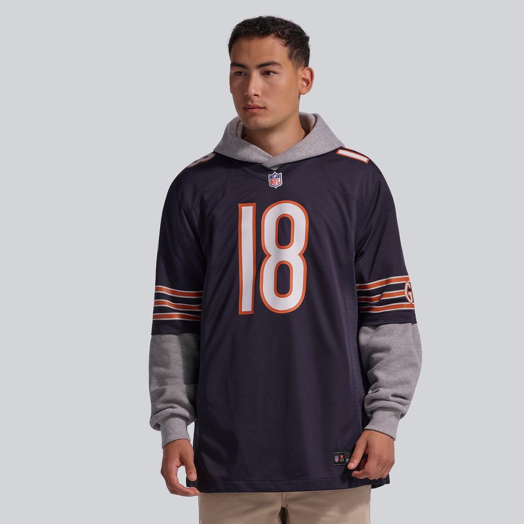 Men's Chicago Bears Caleb Williams Nike Navy Player Game product image 2