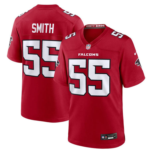 Men's Atlanta Falcons Za'Darius Smith Nike Red Team Game product image 1