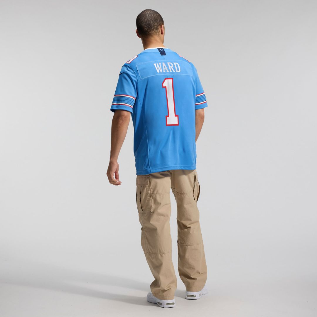 Men's Tennessee Titans Cameron Ward Nike Light Blue Team product image 20