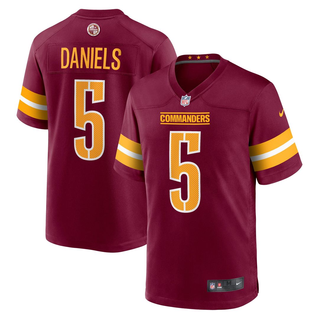 Men's Washington Commanders Jayden Daniels Nike Black product image 16