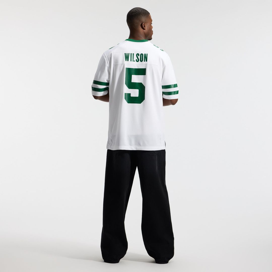 Men's New York Jets Garrett Wilson Nike Legacy Black product image 30