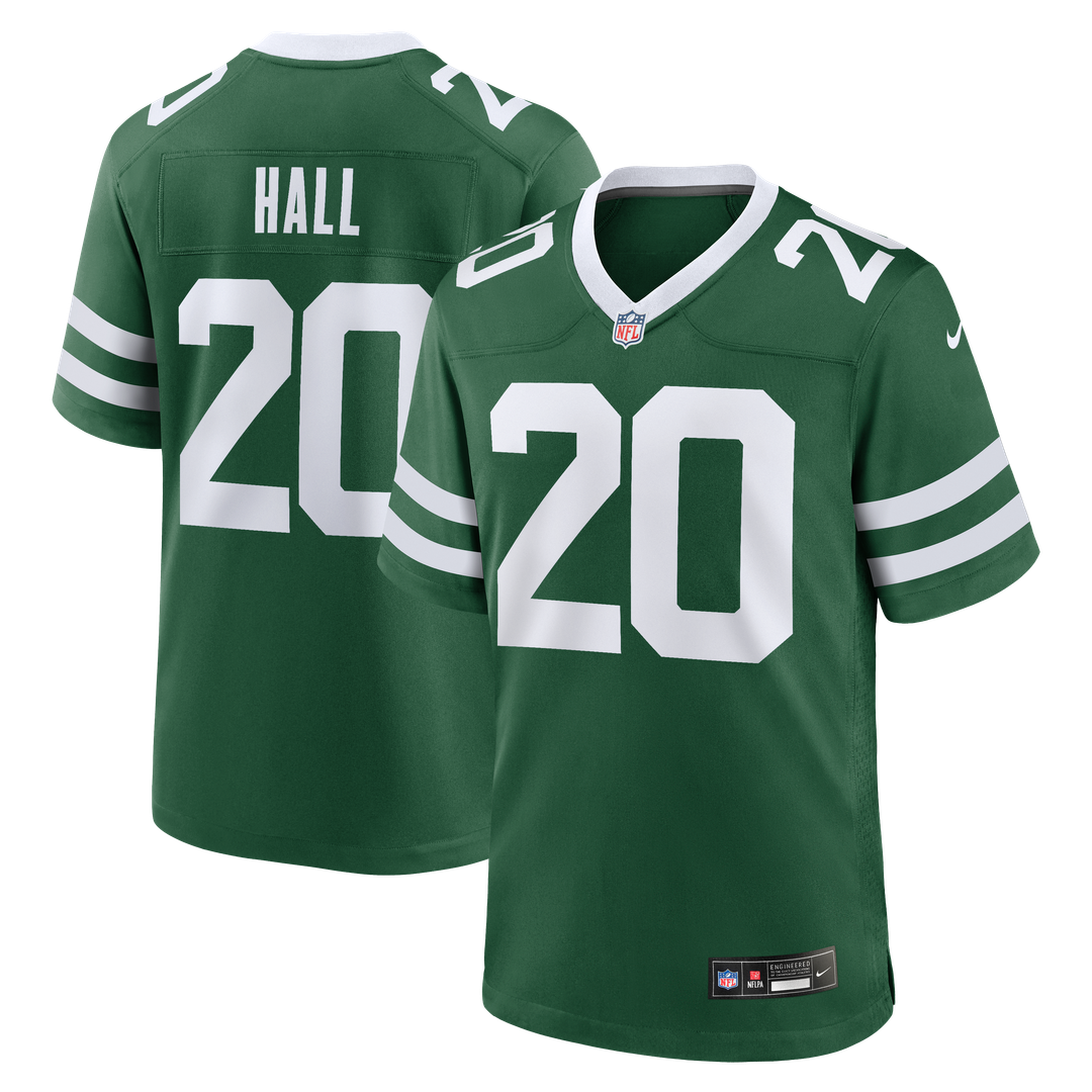 Men's New York Jets Breece Hall Nike Legacy Green Game product image 1