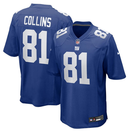 Men's New York Giants Beaux Collins Nike Royal Team Game product image 1