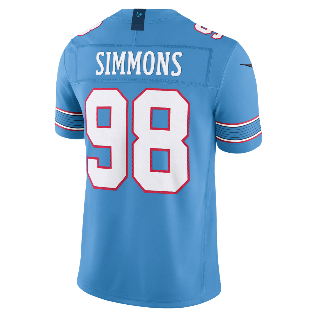 Men's Tennessee Titans Jeffery Simmons Nike White Vapor product image 29