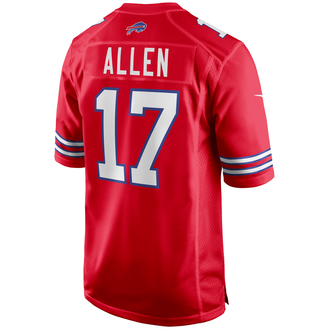 Men's Buffalo Bills Josh Allen Nike White Game Player Jersey product image 31