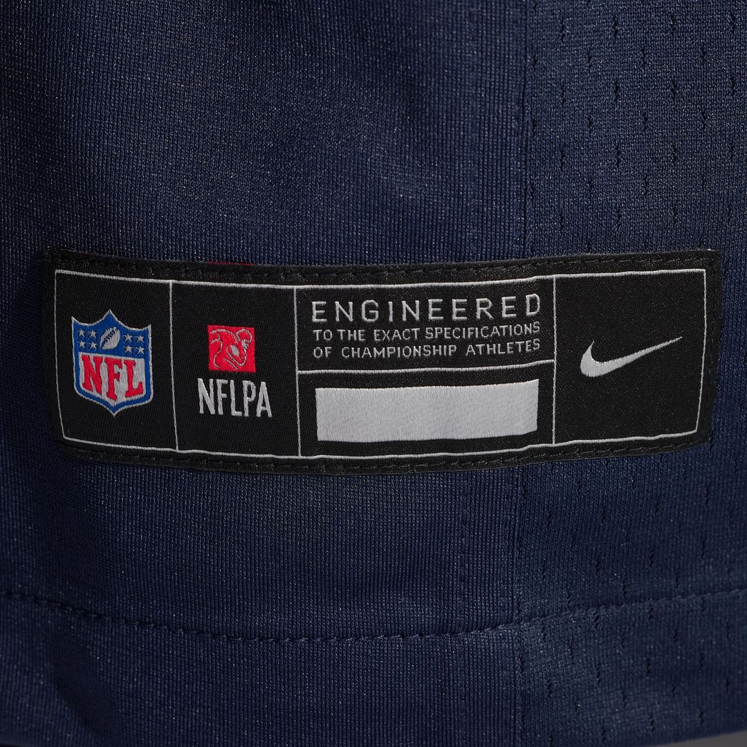 Men's Chicago Bears Keenan Allen Nike Navy Team Game Jersey product image 6