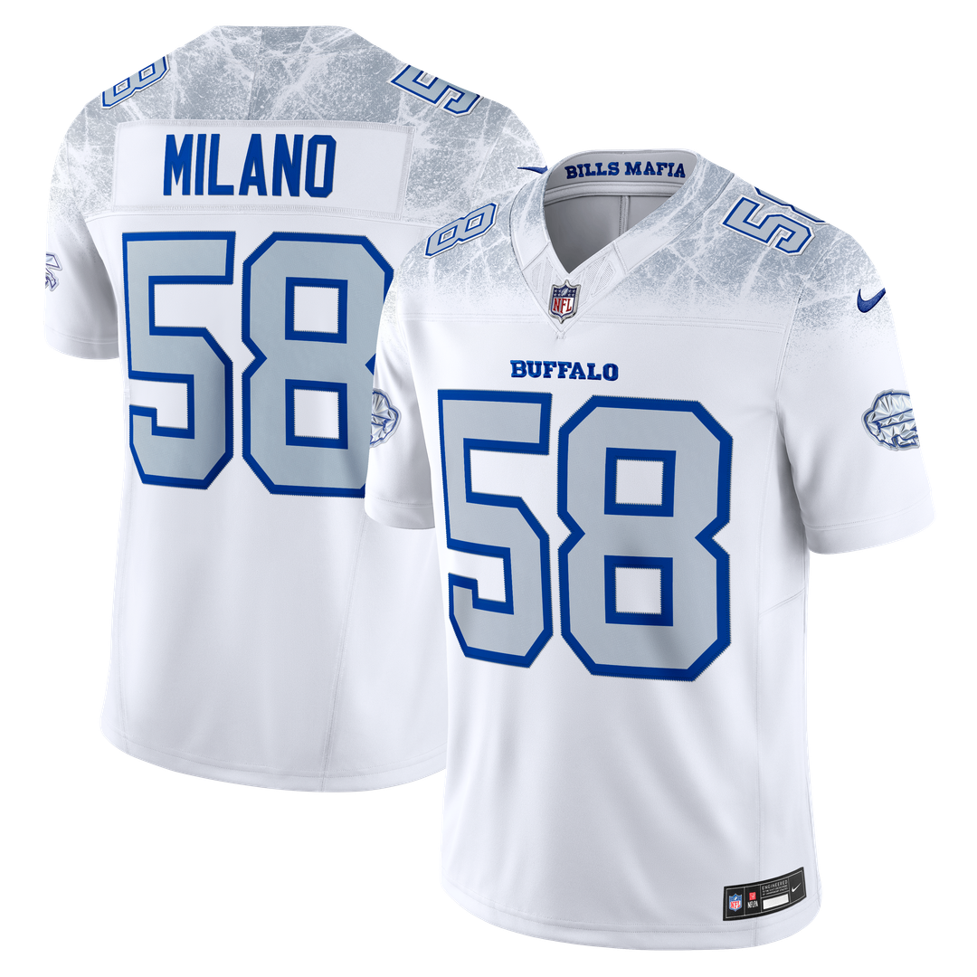 Men's Buffalo Bills Matt Milano Nike White Rivalries product image 1