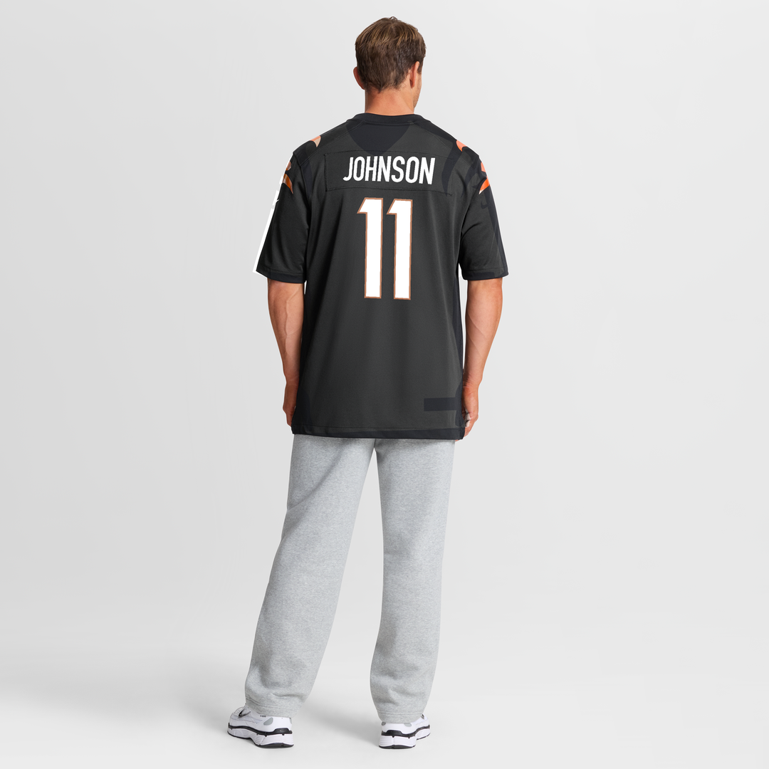 Men's Cincinnati Bengals Josh Johnson Nike Black Team Game product image 5