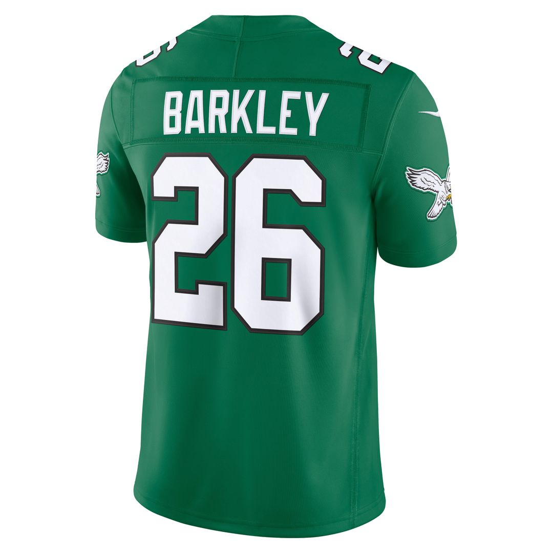 Men's Philadelphia Eagles Saquon Barkley Nike White Vapor product image 29