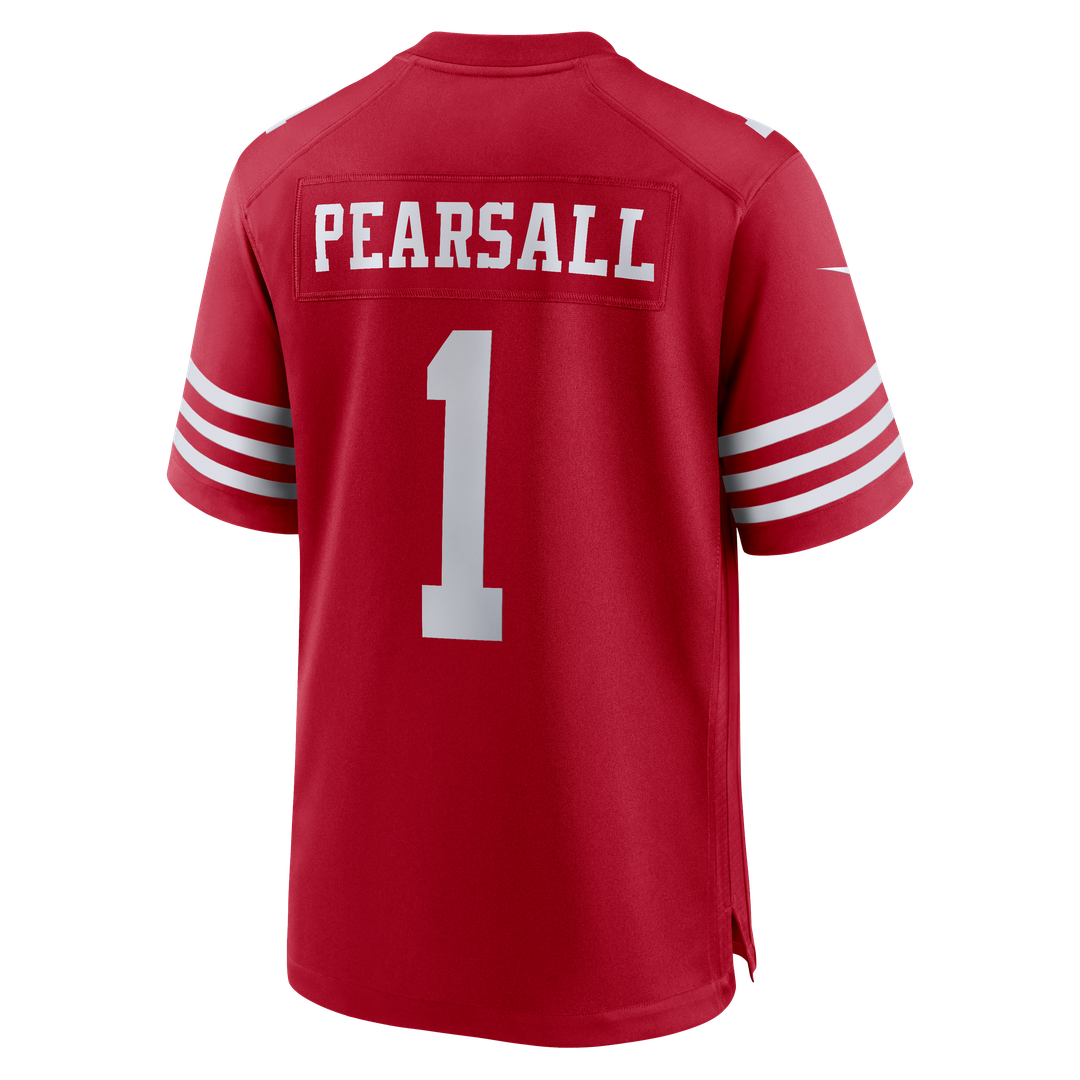 Men's San Francisco 49ers Ricky Pearsall Nike Scarlet 80th product image 3