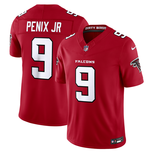 Men's Atlanta Falcons Michael Penix Jr. Nike Red Team Vapor product image 1
