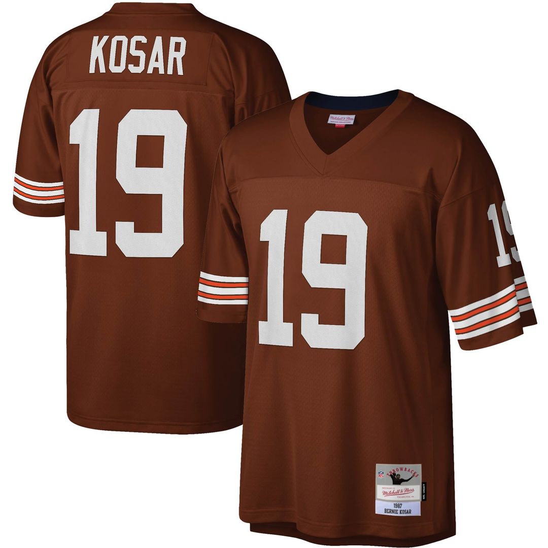 Men's Cleveland Browns Bernie Kosar Mitchell & Ness Brown product image 1