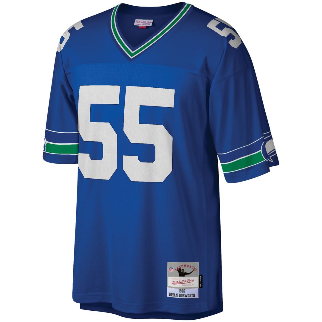 Men's Seattle Seahawks Brian Bosworth Mitchell & Ness Royal product image 2