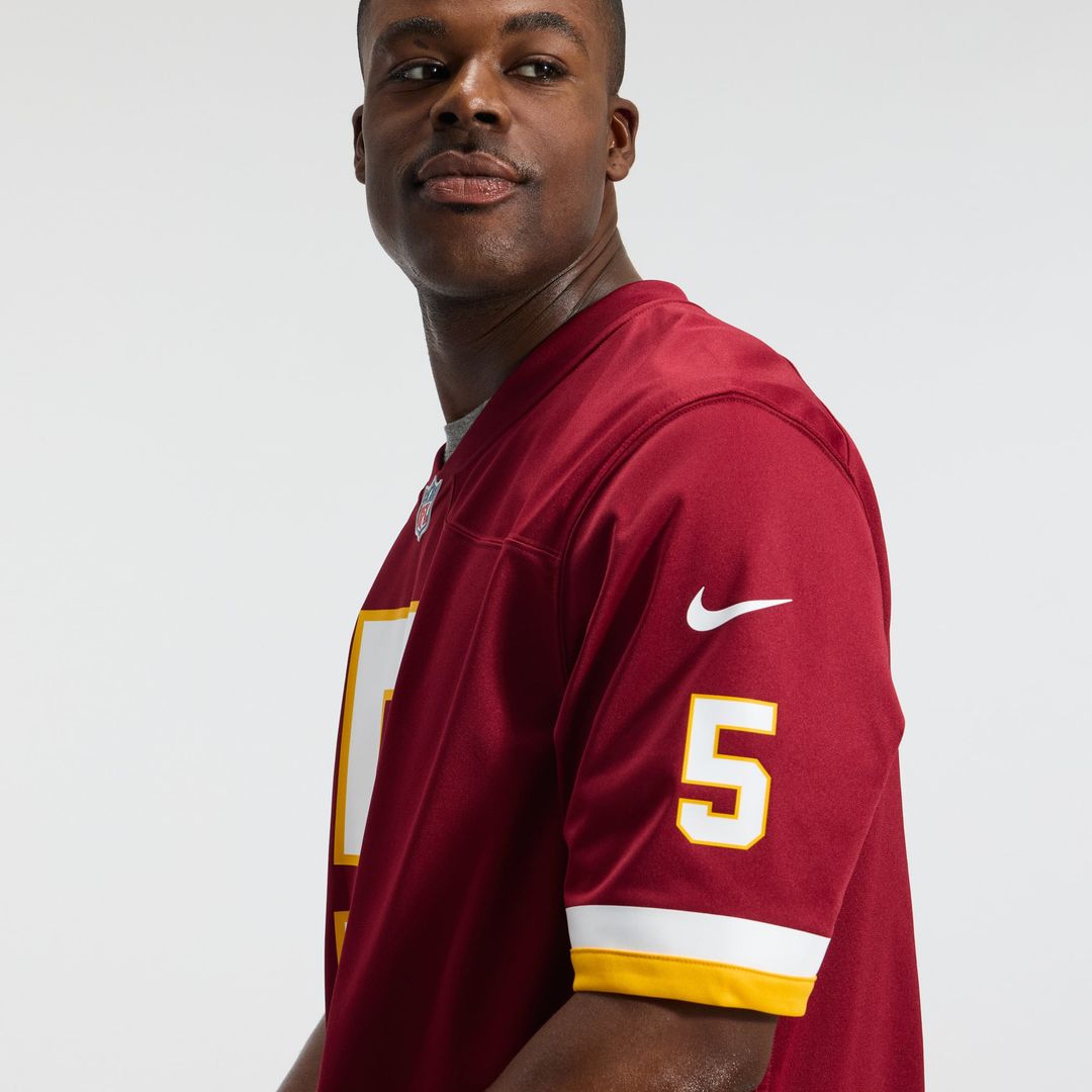 Men's Washington Commanders Jayden Daniels Nike White Game product image 34