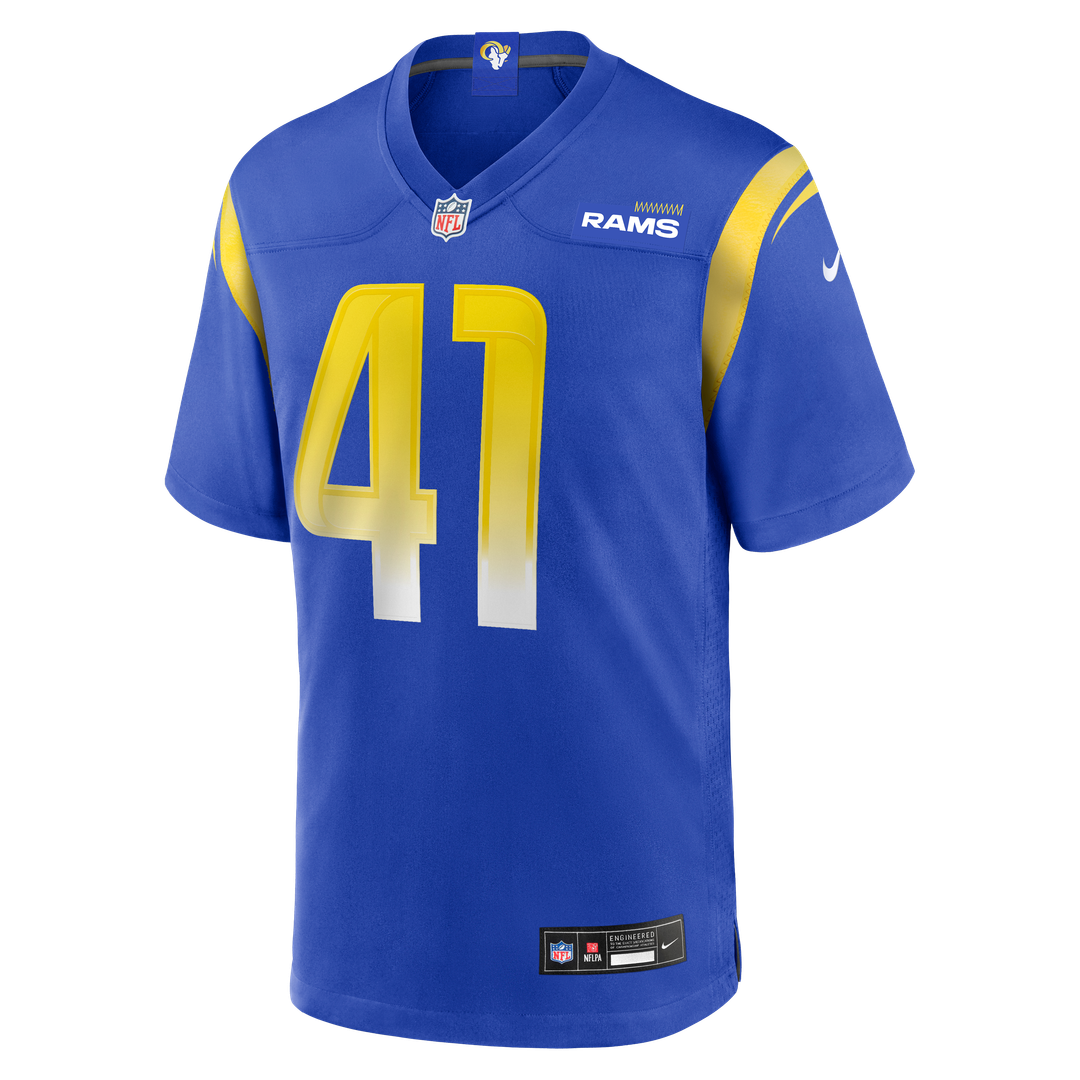 Men's Los Angeles Rams Cameron McCutcheon Nike Royal Game product image 2