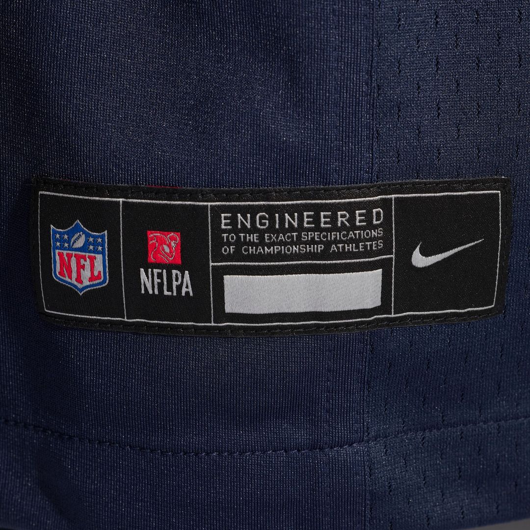 Men's Chicago Bears Maurice Alexander Nike Navy Team Game product image 6
