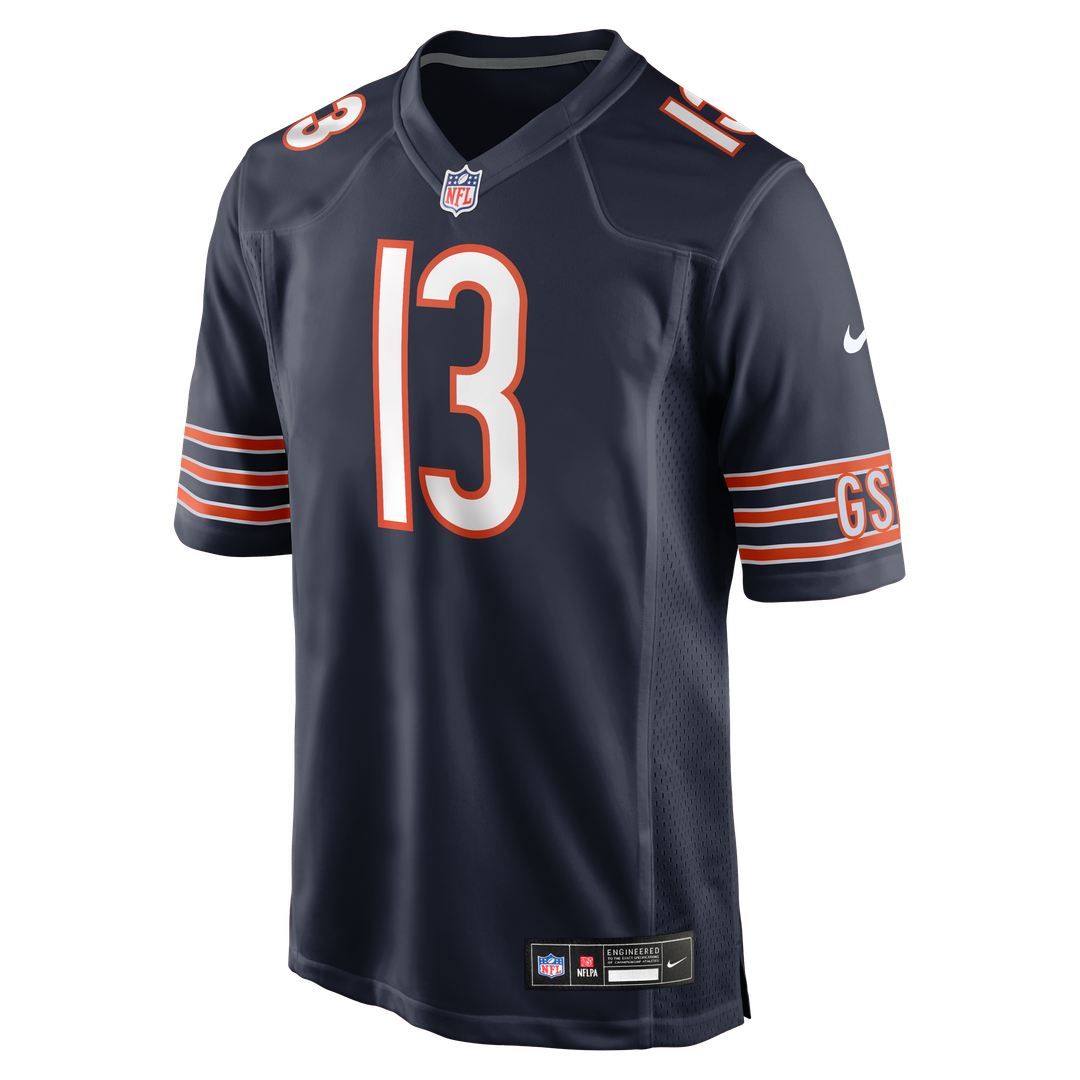 Men's Chicago Bears Keenan Allen Nike Navy Team Game Jersey product image 2