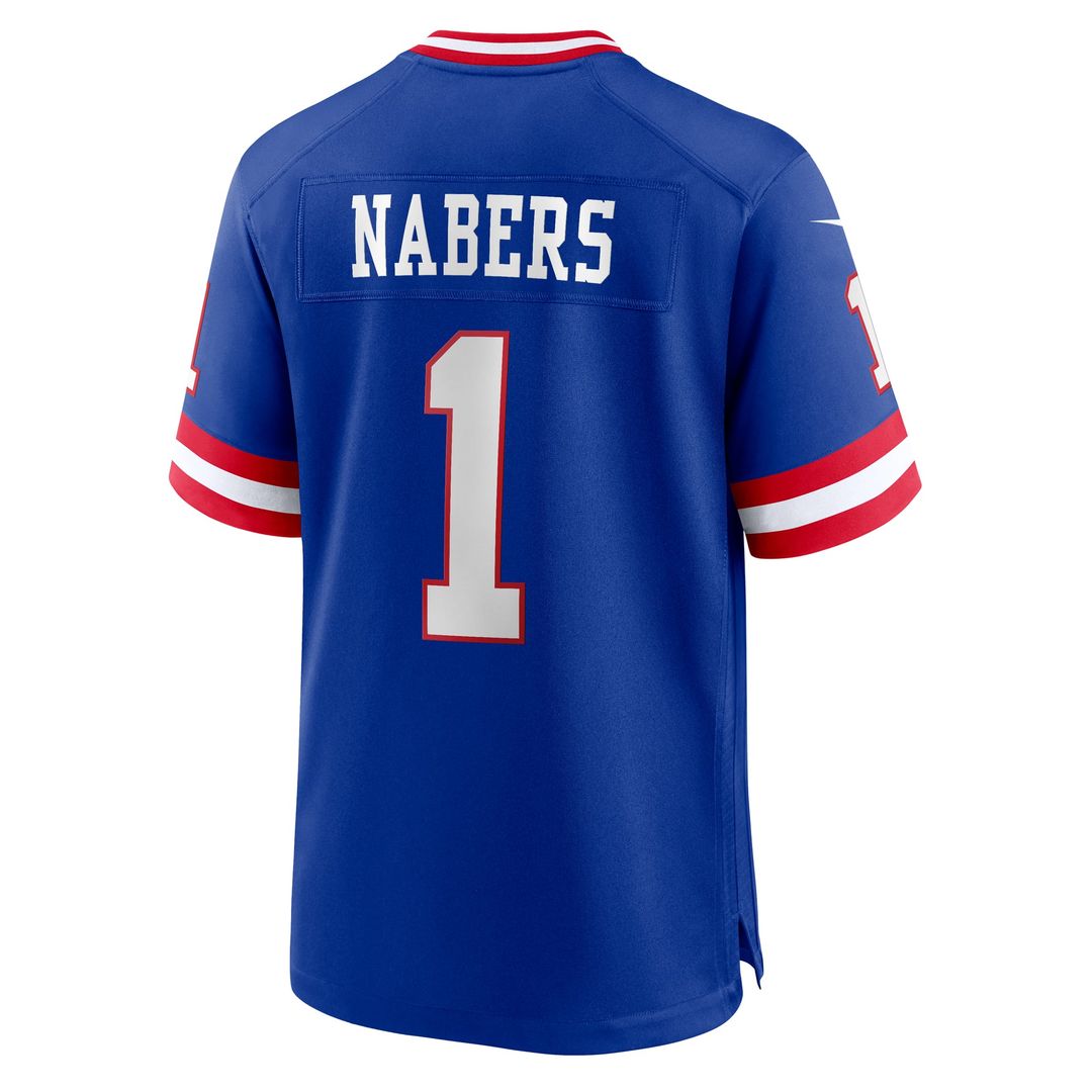 Men's New York Giants Malik Nabers Nike Royal Game Player product image 3