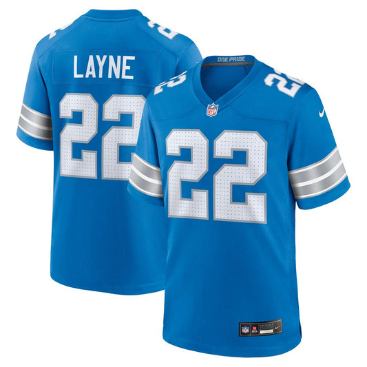 Men's Detroit Lions Bobby Layne Nike Blue Retired Player product image 1