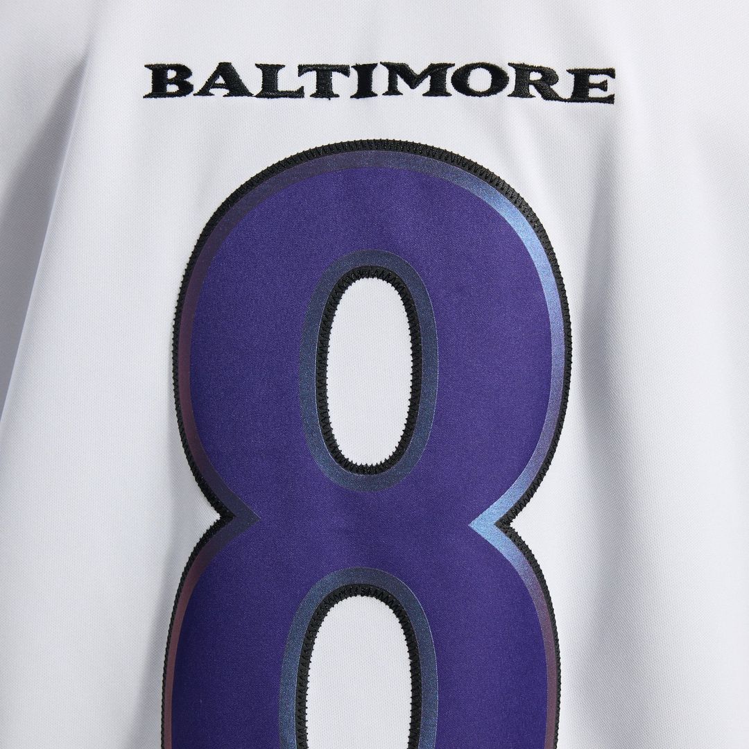 Men's Baltimore Ravens Lamar Jackson Nike White Vapor product image 11