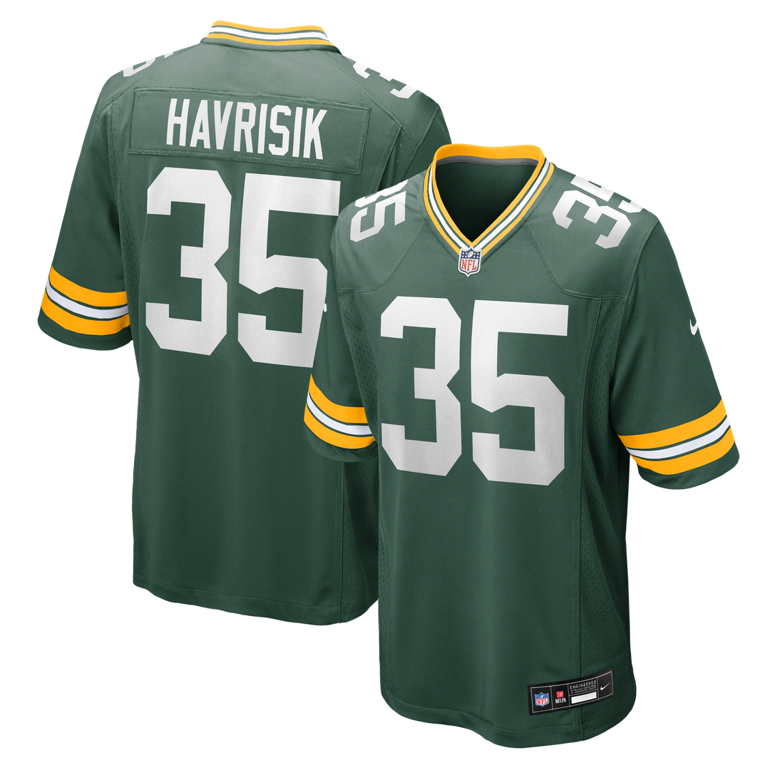 Men's Green Bay Packers Lucas Havrisik Nike Team Game Jersey product image 1