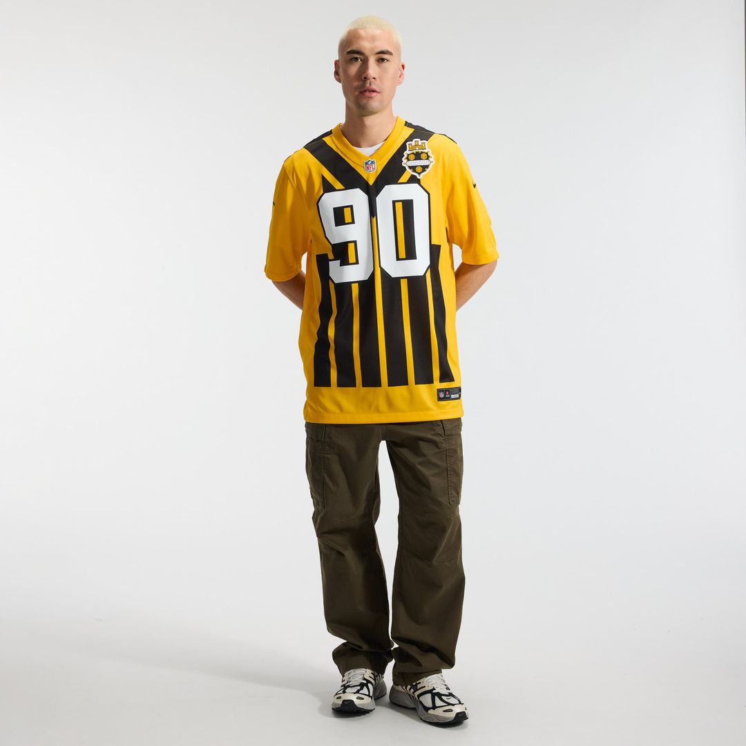 Men's Pittsburgh Steelers T.J. Watt Nike Black Game Jersey product image 20