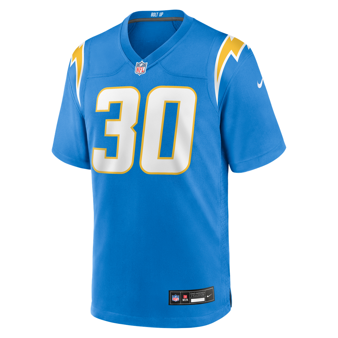 Men's Los Angeles Chargers Alec Ingold Nike Powder Blue product image 4