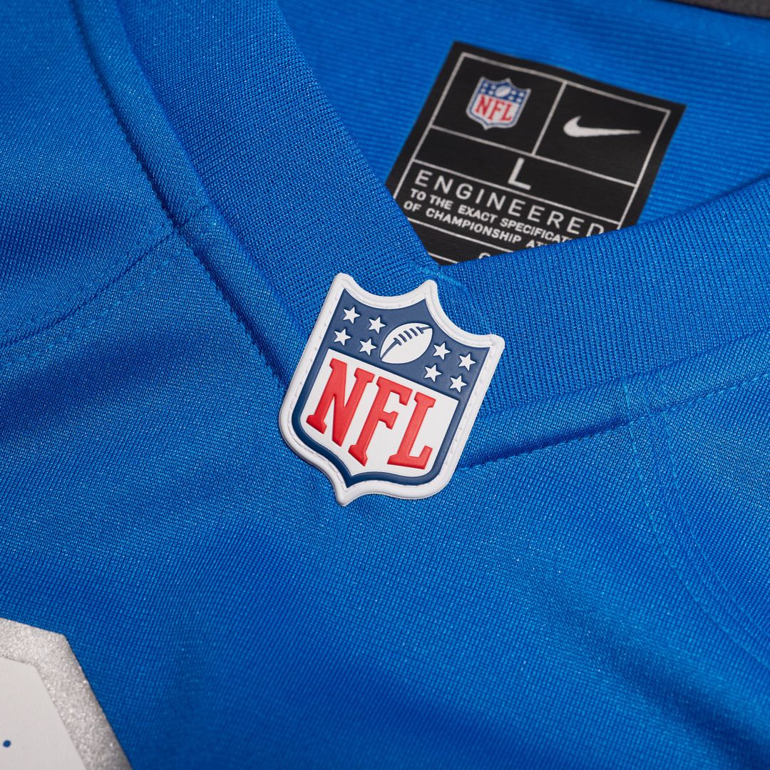 Men's Detroit Lions Sam LaPorta Nike Blue Game Jersey product image 14