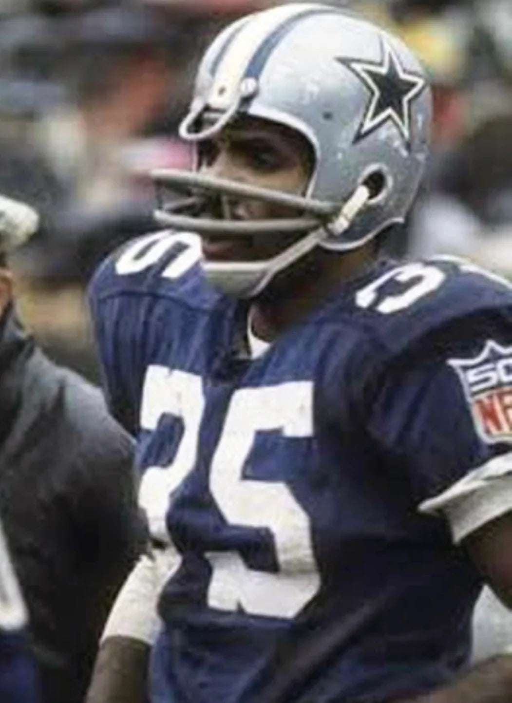 Calvin Hill Dallas Cowboys Official NFL Jersey Mitchell & Ness blue product image 3, provided for visual reference and