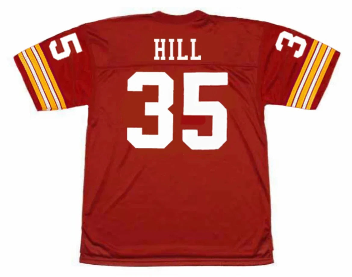 Calvin Hill Washington Redskins Commanders Official NFL Mitchell & Ness Jersey product image 1, provided for visual