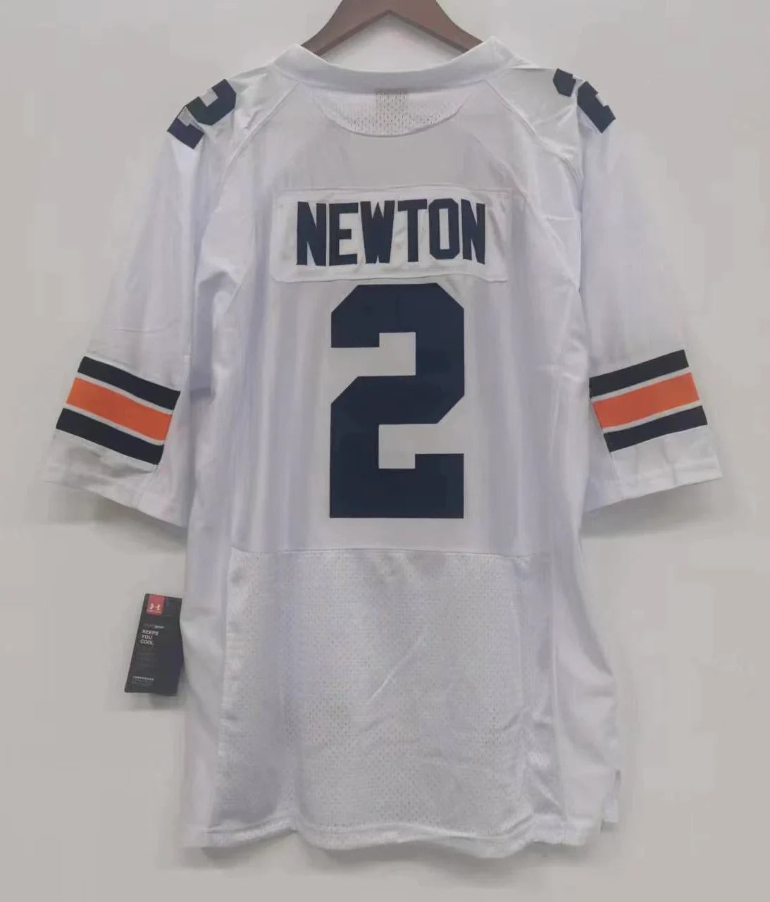 Cam Newton Auburn Jersey white product image 2, provided for visual reference and product detail review