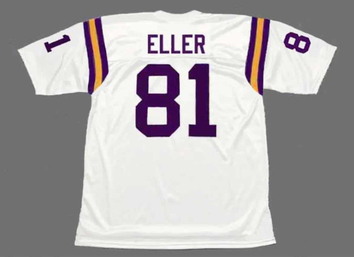 Carl Eller Minnesota Vikings NFL Mitchell & Ness Jersey White product image 1, provided for visual reference and product