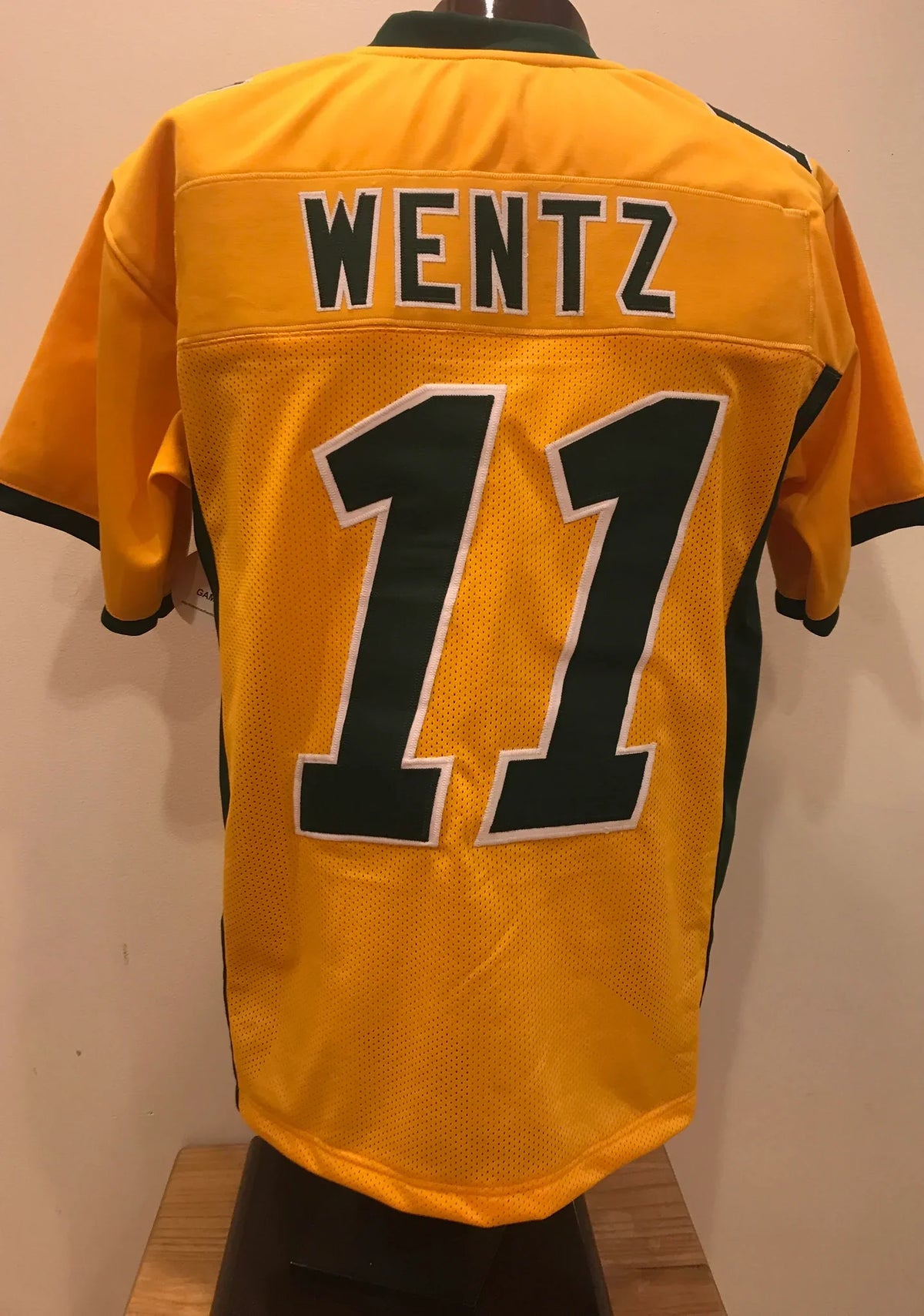 Carson Wentz North Dakota State Jersey product image 1, provided for visual reference and product detail review