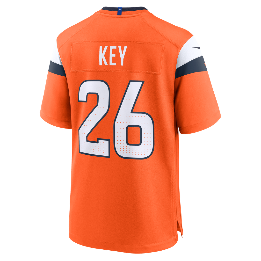 Men's Denver Broncos Devon Key Nike Orange Team Game Jersey product image 3
