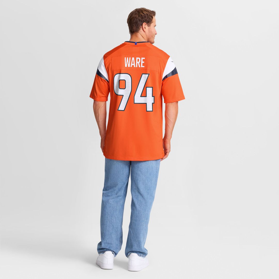 Men's Denver Broncos DeMarcus Ware Nike Orange Team Retired product image 5