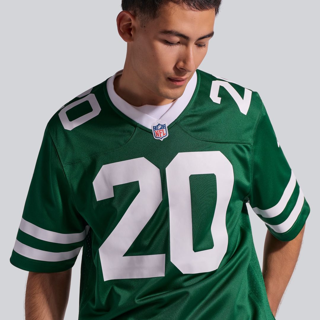 Men's New York Jets Breece Hall Nike Legacy Green Game product image 22