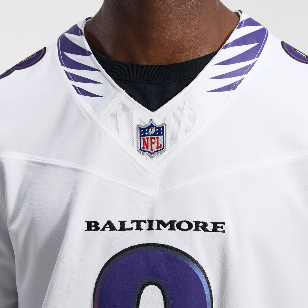Men's Baltimore Ravens Lamar Jackson Nike White Vapor product image 22