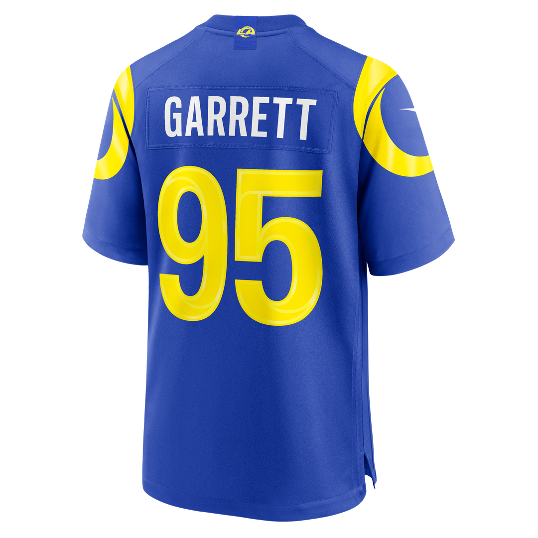 Men's Los Angeles Rams Myles Garrett Nike Royal Game Jersey product image 6