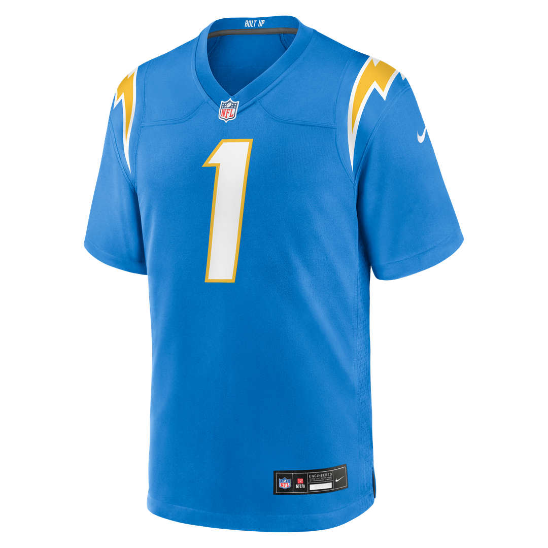Men's Los Angeles Chargers Number 1 Dad Nike Powder Blue product image 2