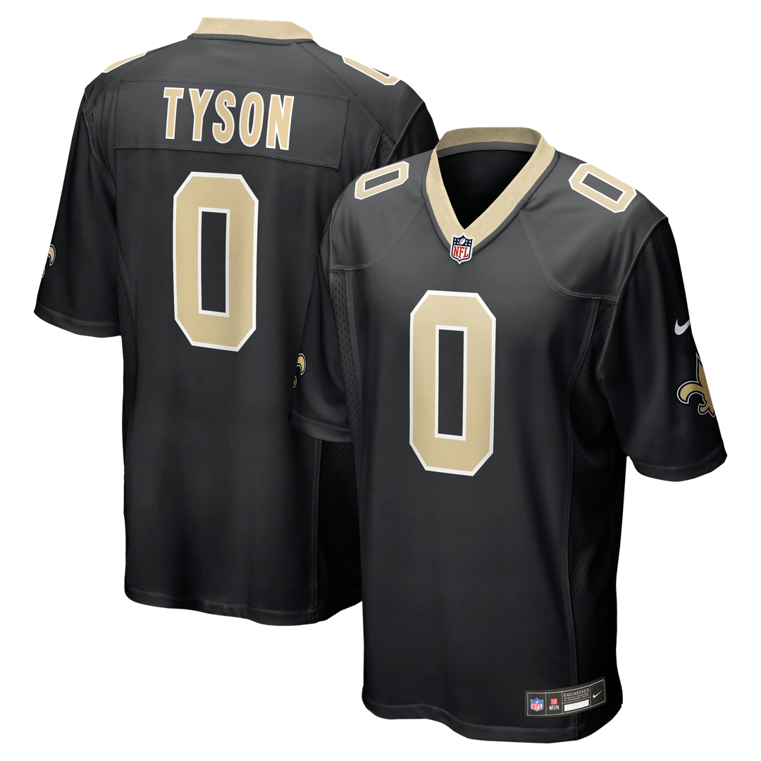 Men's New Orleans Saints Jordyn Tyson Nike Gold Alternate product image 7