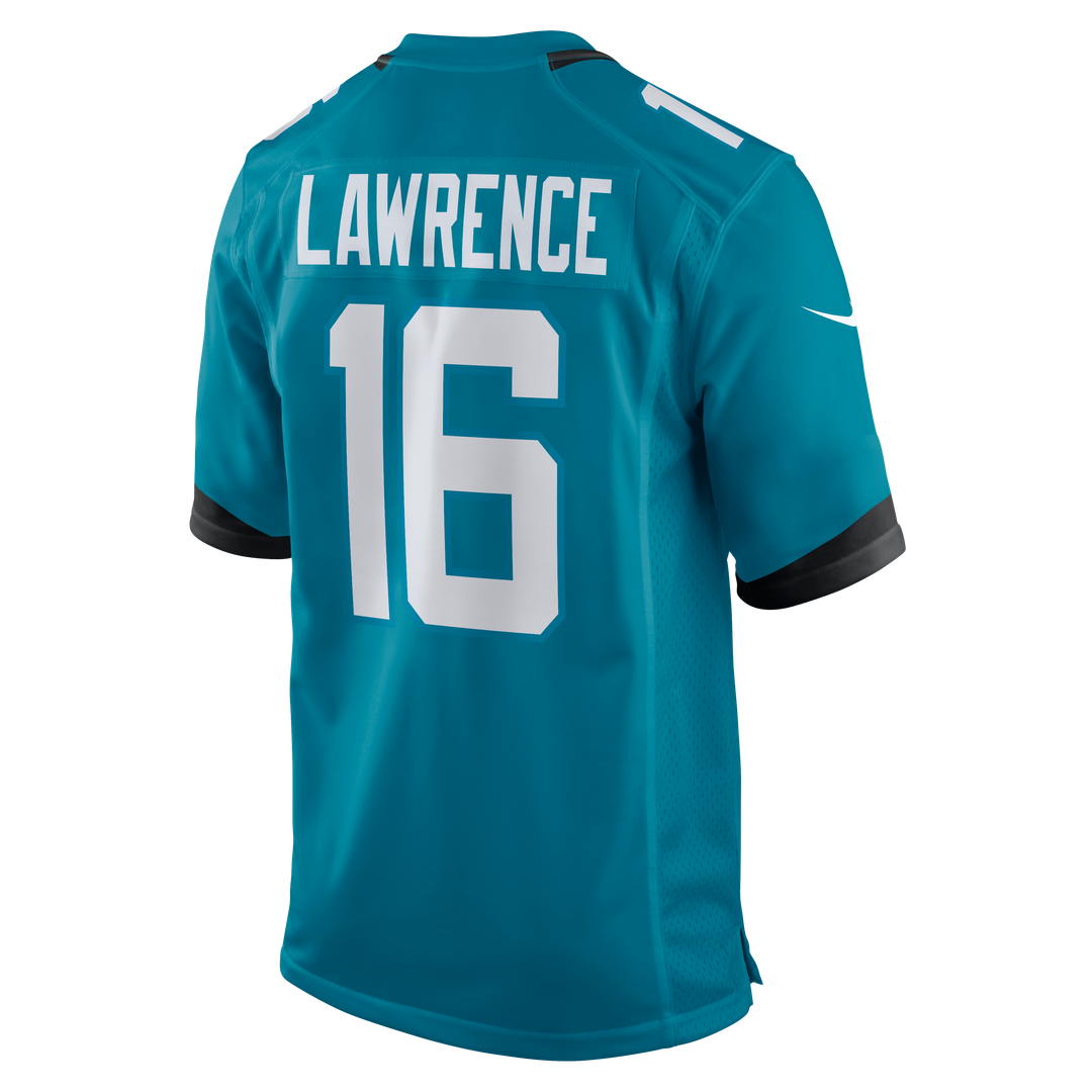 Men's Jacksonville Jaguars Trevor Lawrence Nike Teal Game product image 3