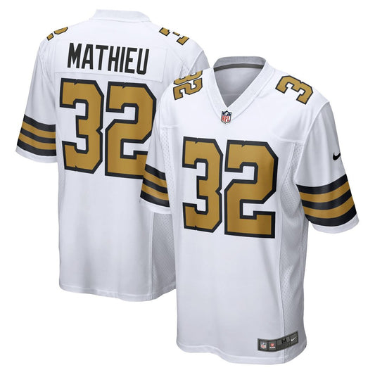 Men's New Orleans Saints Tyrann Mathieu Nike White product image 1