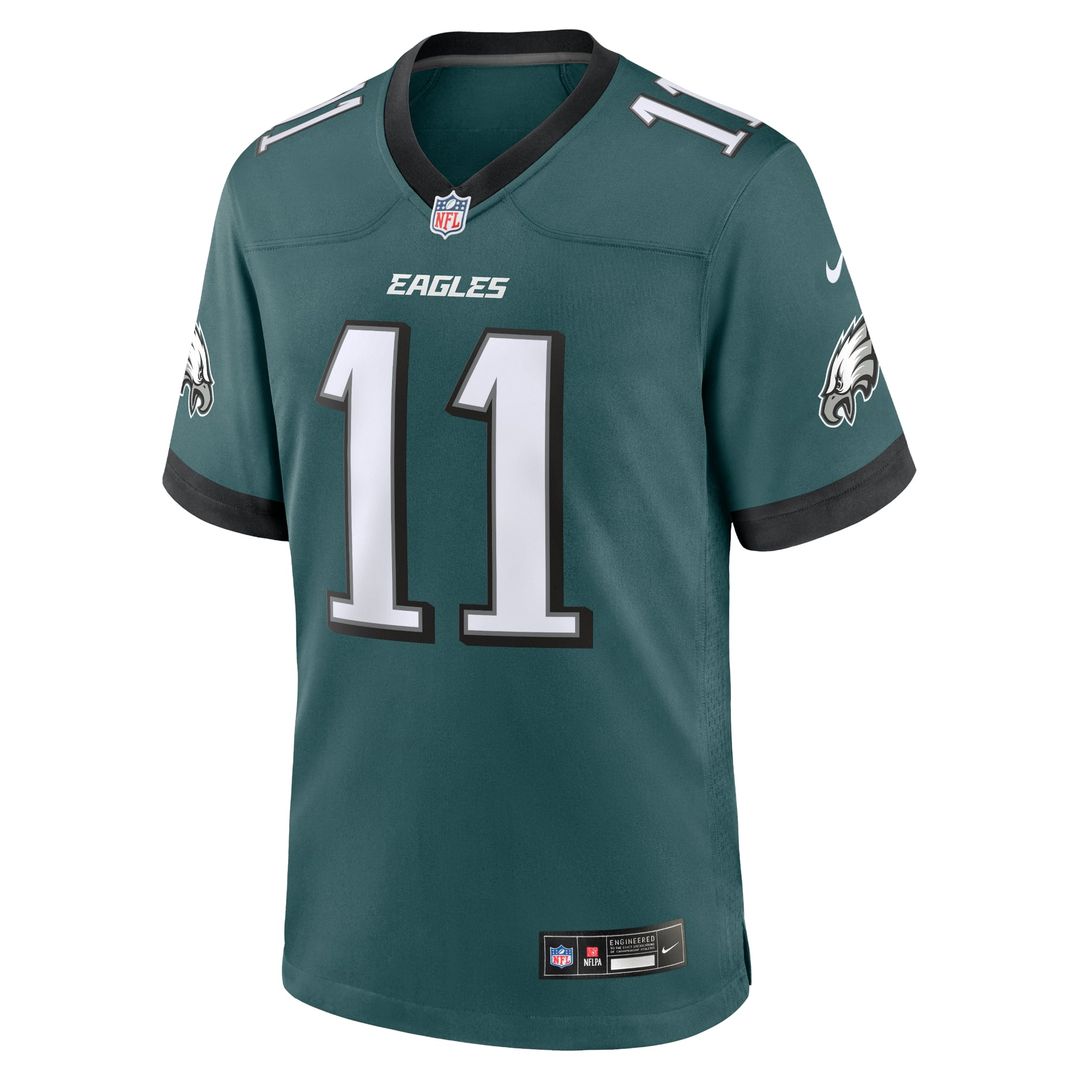 Men's Philadelphia Eagles A.J. Brown Nike Midnight Green product image 8