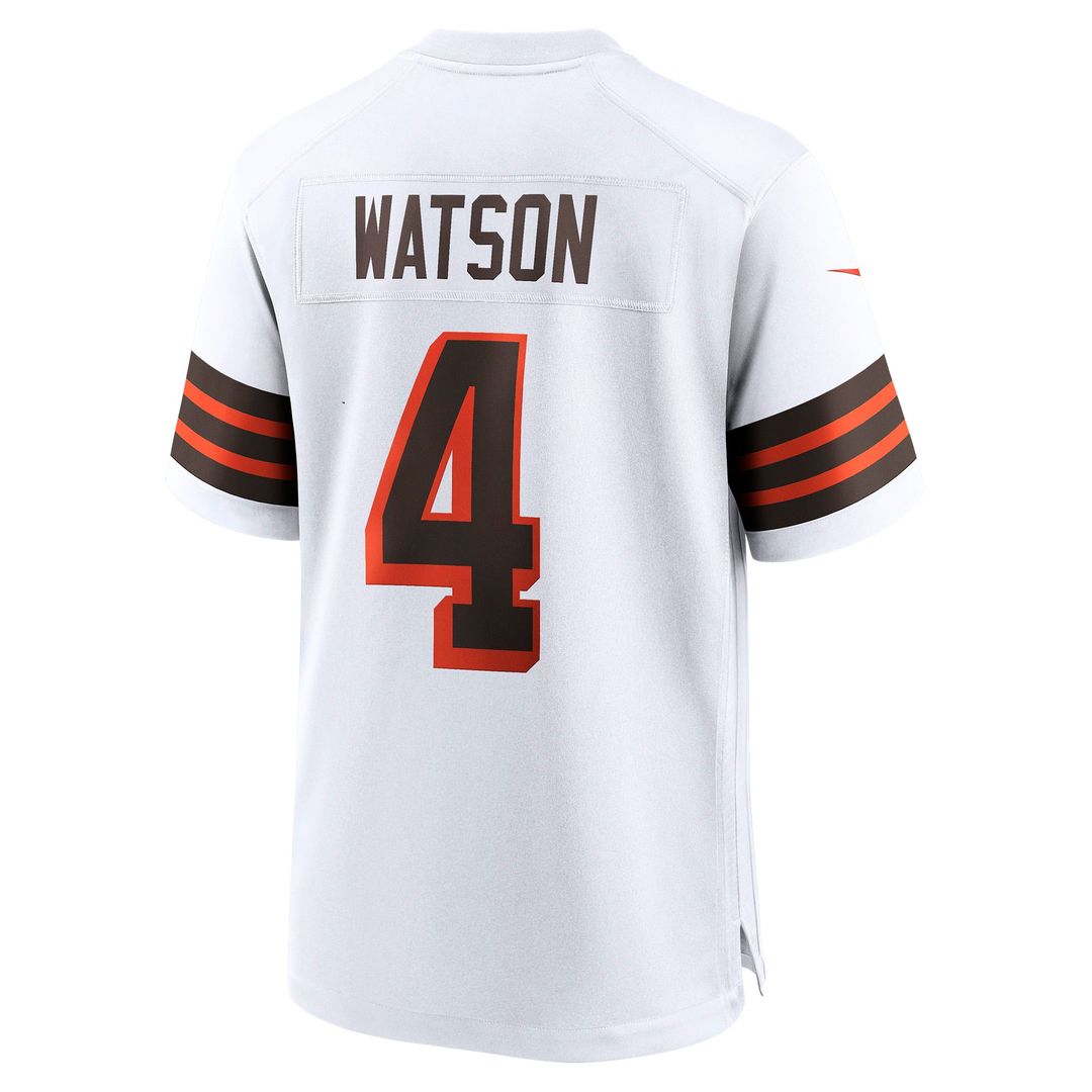 Men's Cleveland Browns Deshaun Watson Nike White Alternate product image 2