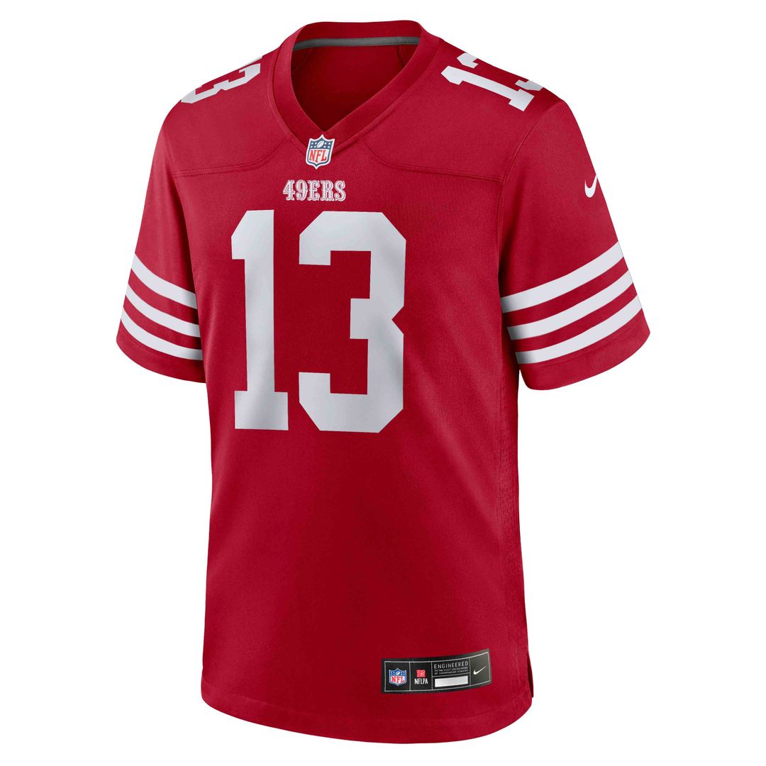 Men's San Francisco 49ers Brock Purdy Nike White Game product image 8