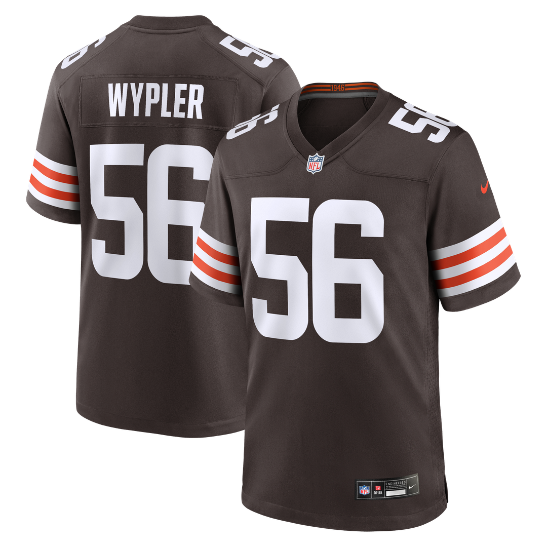 Men's Cleveland Browns Luke Wypler Nike Brown Team Game product image 1