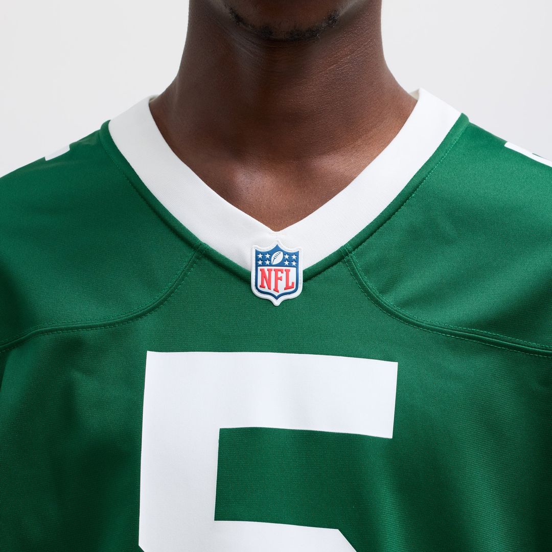 Men's New York Jets Garrett Wilson Nike Legacy Black product image 44