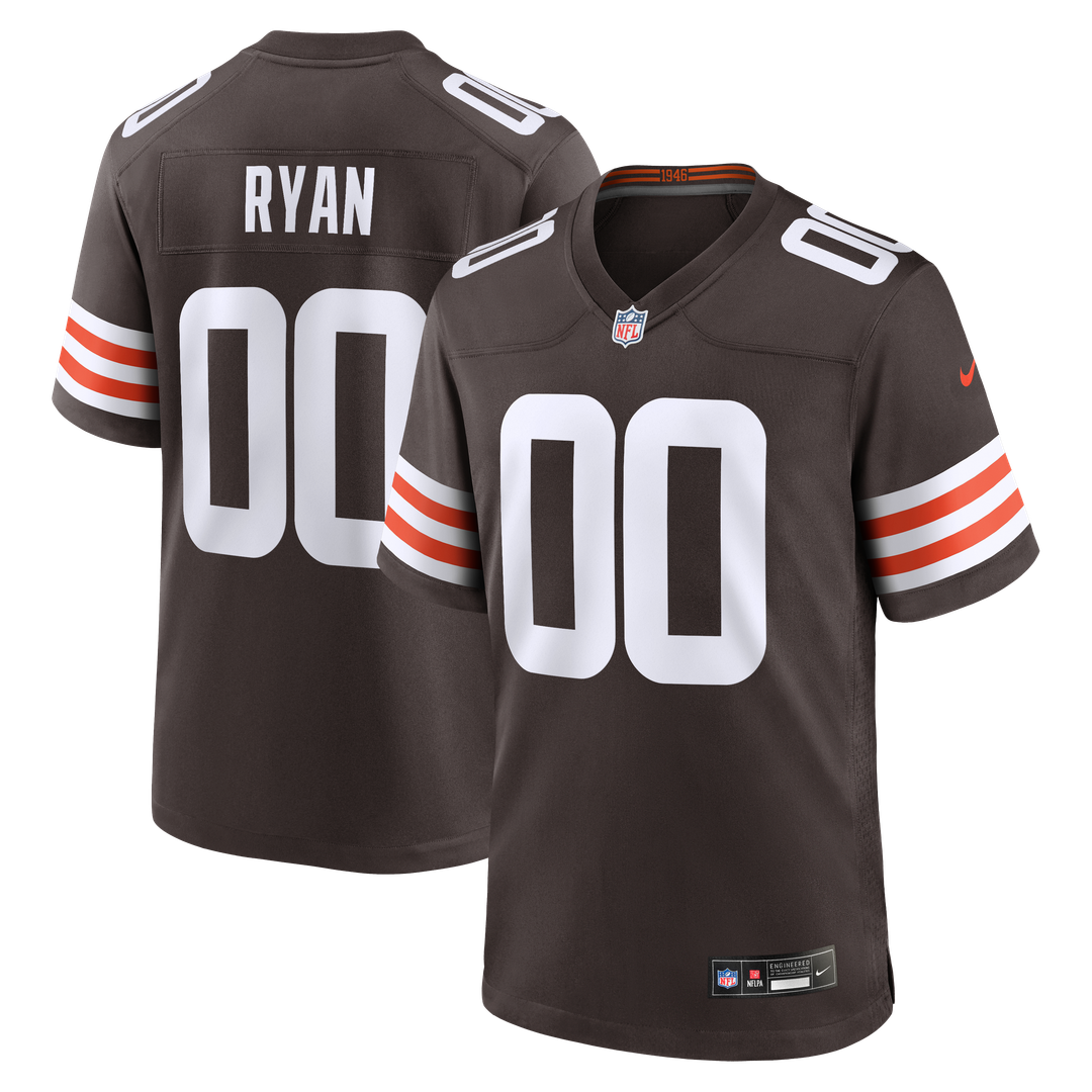 Men's Cleveland Browns Carsen Ryan Nike Brown Game Jersey product image 1