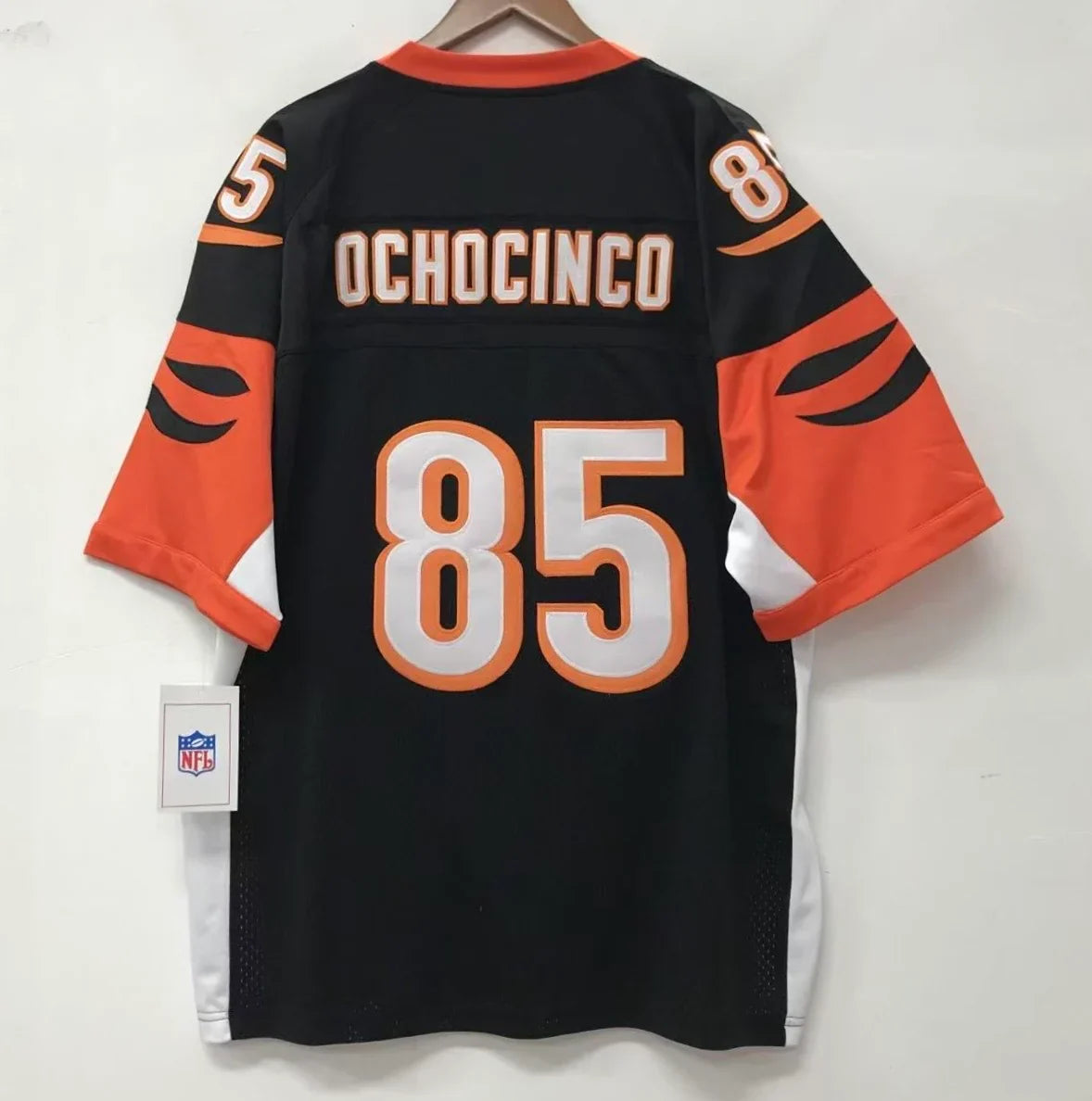 Chad Johnson - Ochocinco - Cincinnati Bengals Official NFL Mitchell & Ness Jersey product image 1, provided for visual