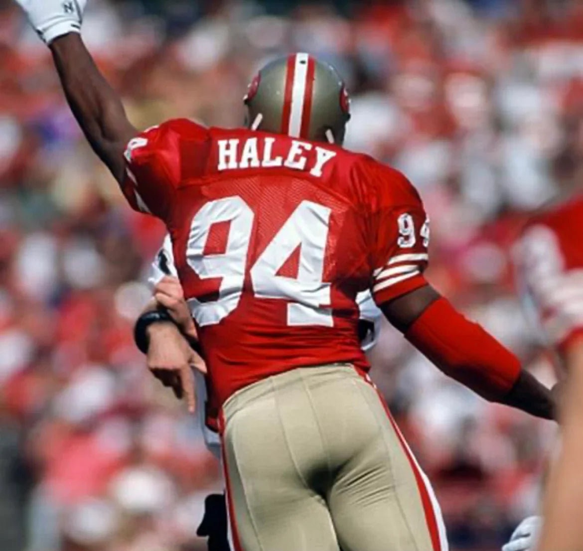 Charles Haley San Francisco 49ers Jersey Mitchell & Ness product image 4, provided for visual reference and product detail